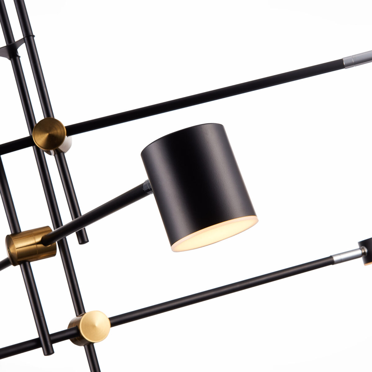 SL1604.432.06 Светильник потолочный ST-Luce Черный, Латунь/Черный LED 6*5W 3000K РОДРИГО — изображение 4