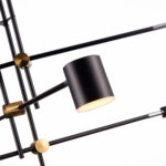 SL1604.432.06 Светильник потолочный ST-Luce Черный, Латунь/Черный LED 6*5W 3000K РОДРИГО — изображение 4