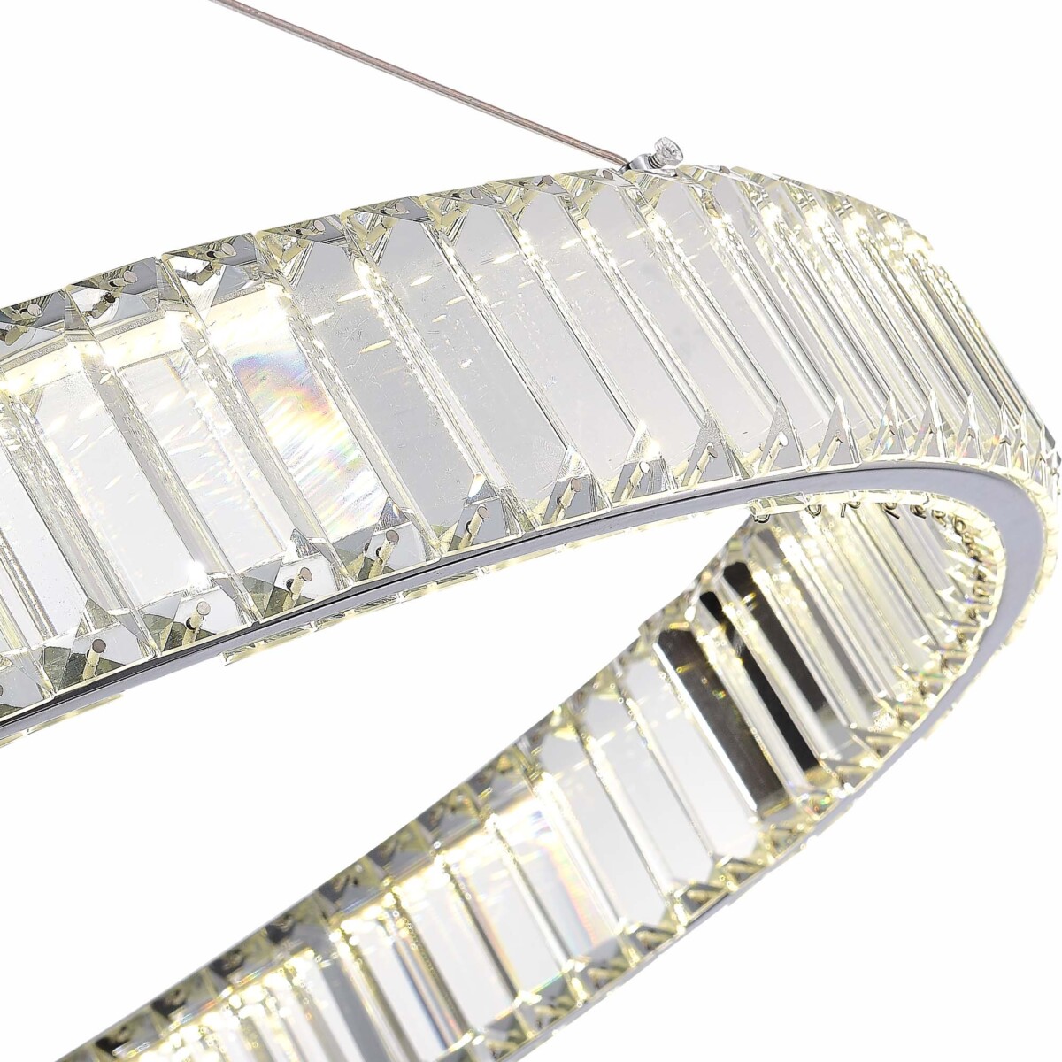 SL1622.163.01 Люстра подвесная ST-Luce Хром/Прозрачный LED 1*40W 4000K ТИВОЛИ — изображение 3