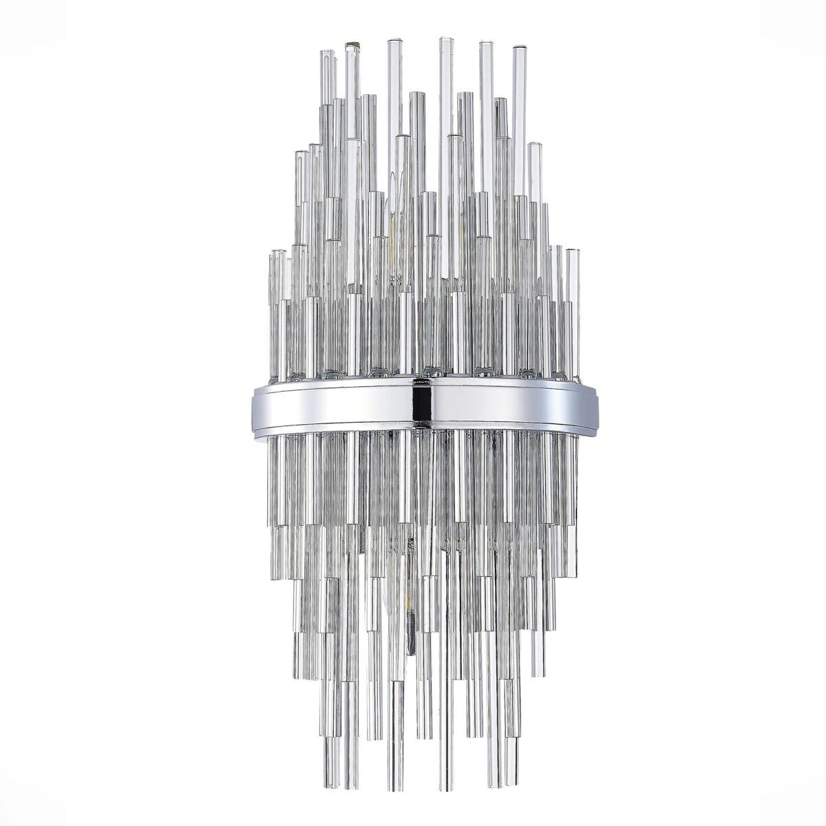 SL1628.101.02 Бра ST-Luce Хром/Прозрачный, Хром E14 2*40W ТЕРАМО — изображение 2