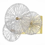 SL1657.201.01 Бра ST-Luce Золотистый/Прозрачный E14 1*40W FLERO — изображение 2