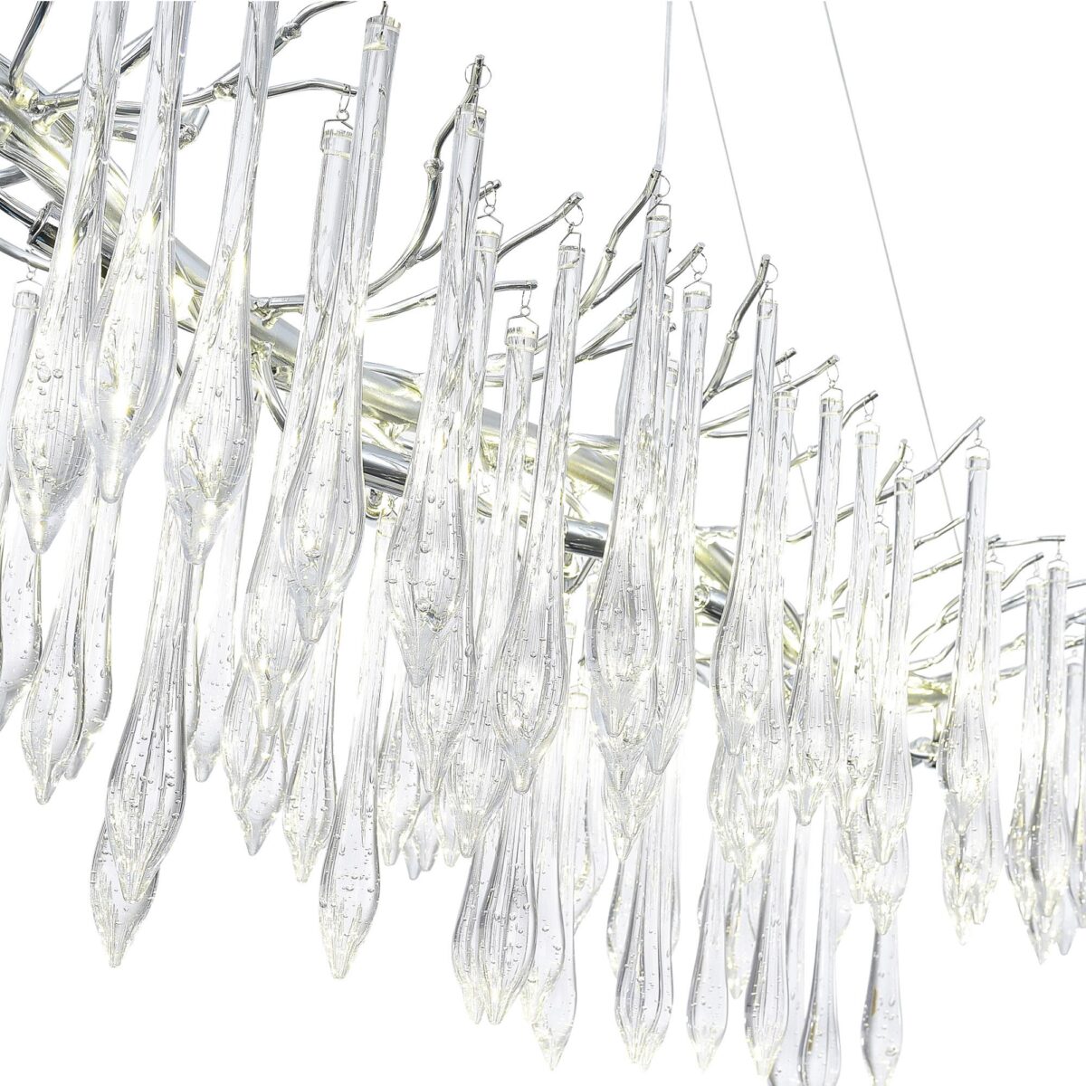 SL1660.113.12 Светильник подвесной ST-Luce Хром/Хром, Прозрачный G9 12*5W 4000K ТРИФОНИ — изображение 3