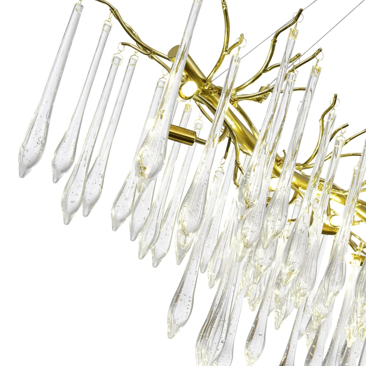 SL1660.213.12 Светильник подвесной ST-Luce Шампань/Шампань, Прозрачный G9 12*5W 4000K ТРИФОНИ — изображение 3