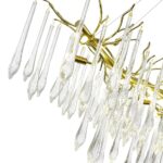 SL1660.213.12 Светильник подвесной ST-Luce Шампань/Шампань, Прозрачный G9 12*5W 4000K ТРИФОНИ — изображение 3