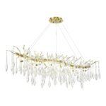 SL1660.213.12 Светильник подвесной ST-Luce Шампань/Шампань, Прозрачный G9 12*5W 4000K ТРИФОНИ — изображение 4