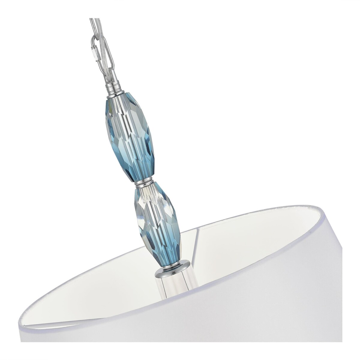 SL1759.103.03 Светильник подвесной ST-Luce Хром, Голубой/Белый E27 3*40W LINGOTTI — изображение 3