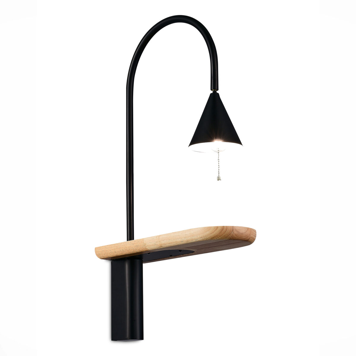 SL1802.401.01 Бра ST-Luce Черный/Черный E27 1*60W АМИРО — изображение 4