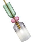 SL2000.203.01 Подвес ST-Luce Золотистый/Дымчатый E14 1*40W ДЖЕА — изображение 3