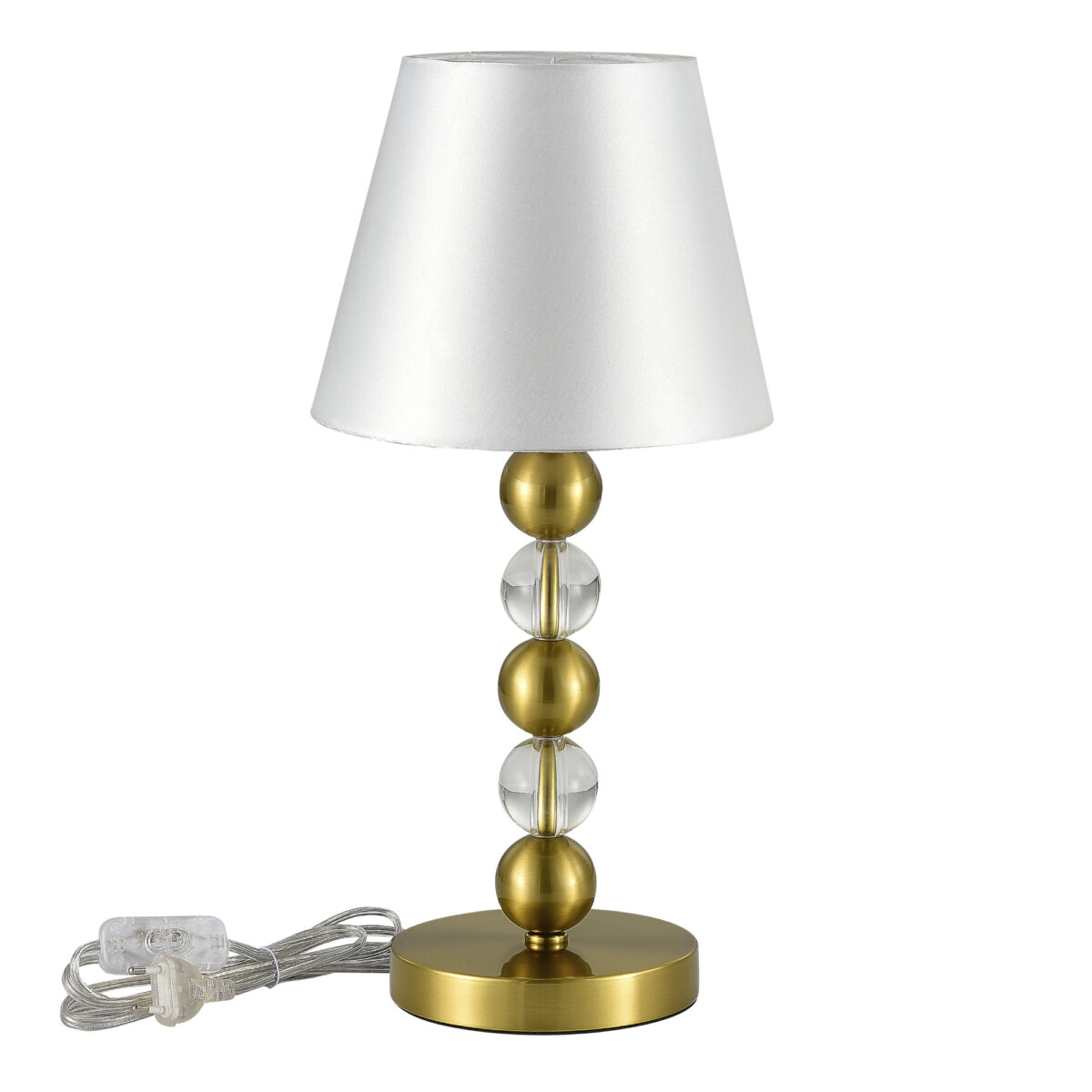 SL2003.304.01 Прикроватная лампа ST-Luce латунь/белый E27 1*40W АВРОРА — изображение 2