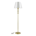 в наличии SL2003.305.01 Торшер ST-Luce латунь/белый E27 1*40W АВРОРА - купить в интернет-магазине Светильники Торг