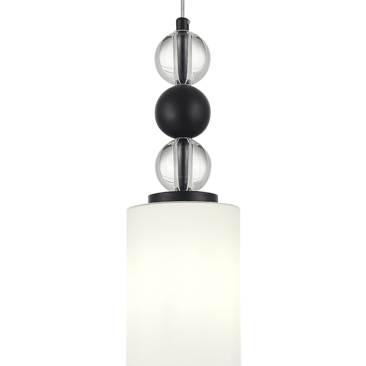 SL2003.403.01 Светильник подвесной ST-Luce черный/белый E27 1*40W АВРОРА — изображение 3