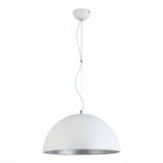 SL279.503.01 Светильник подвесной ST-Luce Белый/Белый, Серебристый E27 1*60W ТАППО — изображение 2