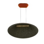 SL3001.723.01 Светильник подвесной ST-Luce Оранжевый,Серый/Оранжевый,Серый LED 1*12W СЕНТИТО — изображение 4