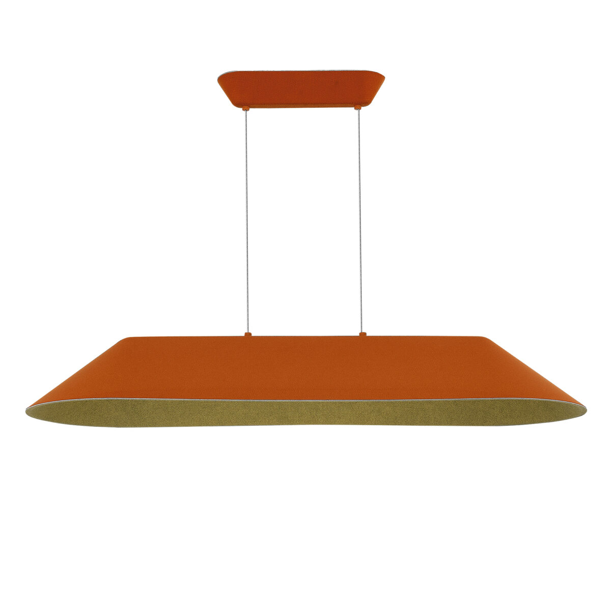 SL3001.823.01 Светильник подвесной ST-Luce Оранжевый,Серый/Оранжевый,Серый LED 1*32W СЕНТИТО — изображение 1