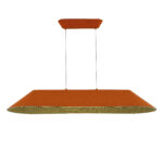 SL3001.823.01 Светильник подвесной ST-Luce Оранжевый,Серый/Оранжевый,Серый LED 1*32W СЕНТИТО