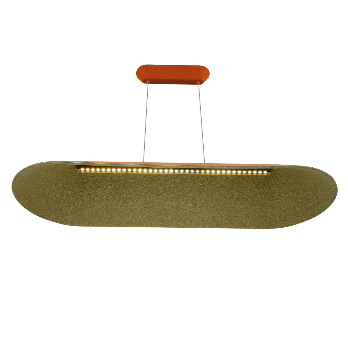 SL3001.823.01 Светильник подвесной ST-Luce Оранжевый,Серый/Оранжевый,Серый LED 1*32W СЕНТИТО — изображение 4