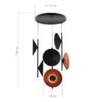 SL3003.403.09 Светильник подвесной ST-Luce Черный/Оранжевый, Черный LED 9*2W 3000K СЕНТИТО — изображение 3