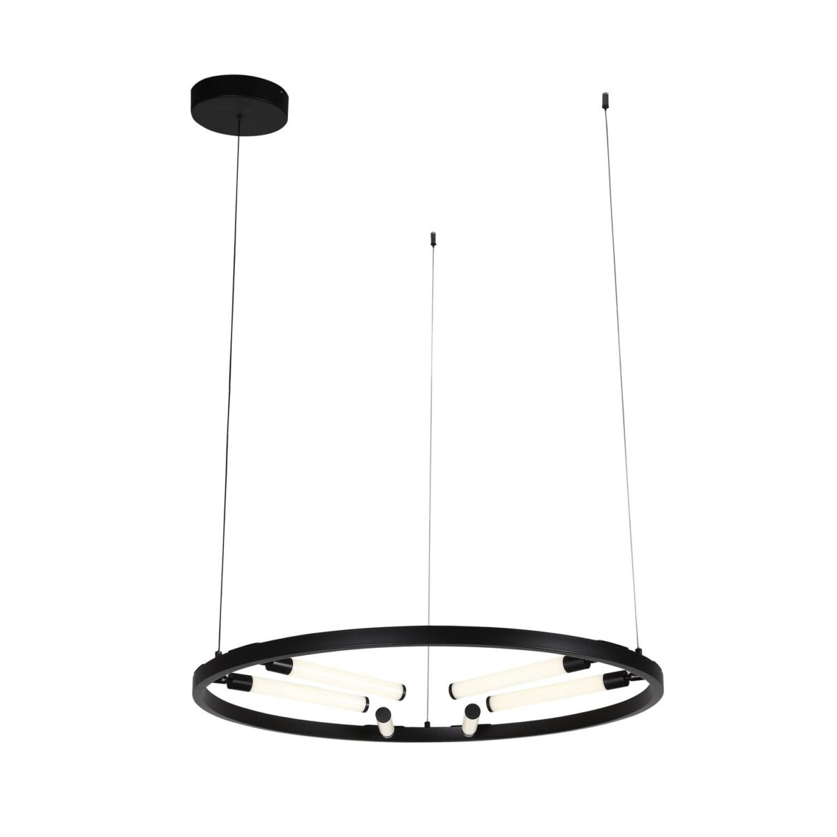 SL393.403.06 Светильник подвесной ST-Luce Черный/Белый LED 6*6W 4000K БИЗАРИА — изображение 1
