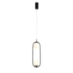 SL395.403.02 Подвес ST-Luce Черный/Белый LED 2*8W 4000K ДОНОЛО
