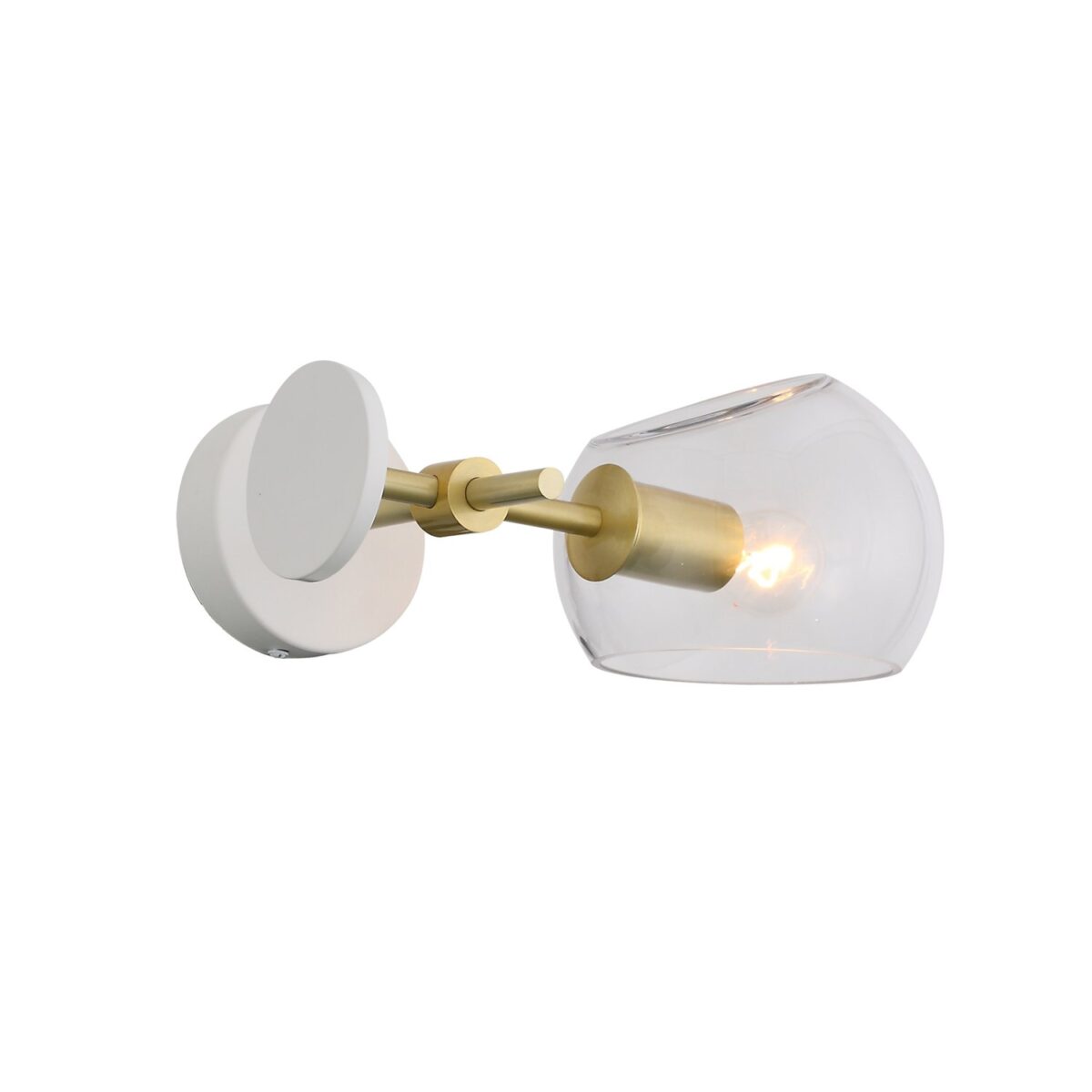 SL434.201.01 Бра ST-Luce Латунь/Прозрачный E14 1*40W КАЛЬМАРЕ — изображение 2