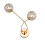 SL435.201.02 Бра ST-Luce Золотистый/Коньячный G9 2*3W ПАРИОН — изображение 3