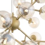 SL438.203.24 Люстра подвесная ST-Luce Золотистый/Коньячный G9 24*5W ПАЛЛЕРЕ — изображение 3