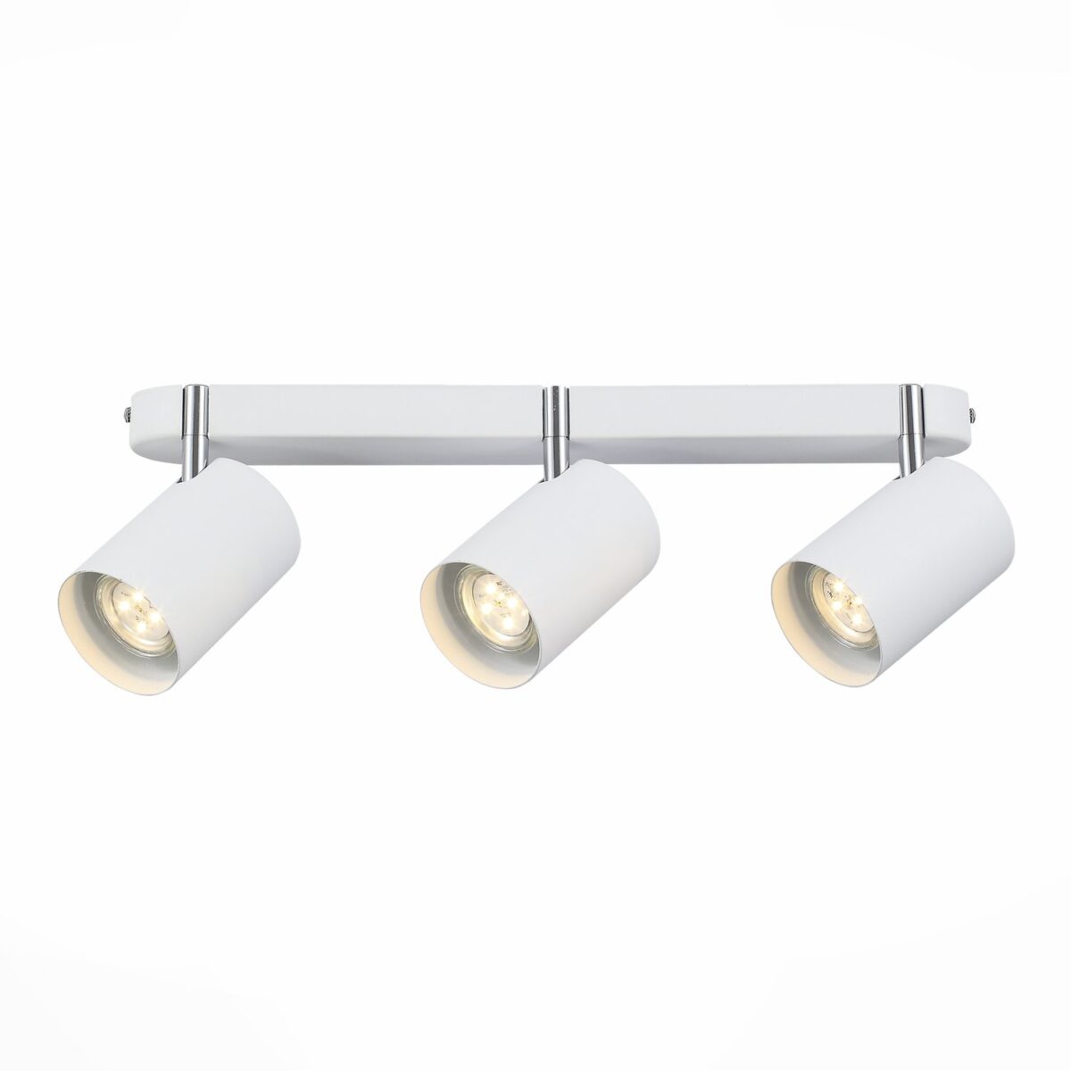 SL597.501.03 Спот ST-Luce Белый, Хром/Белый GU10 LED 3*3W Потолочные светильники — изображение 1