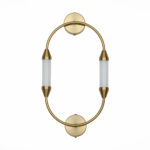 SL6004.301.02 Бра ST-Luce Латунь/Белый LED 2*4W 3000K АЛЬБИА — изображение 2