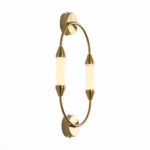 SL6004.301.02 Бра ST-Luce Латунь/Белый LED 2*4W 3000K АЛЬБИА — изображение 3