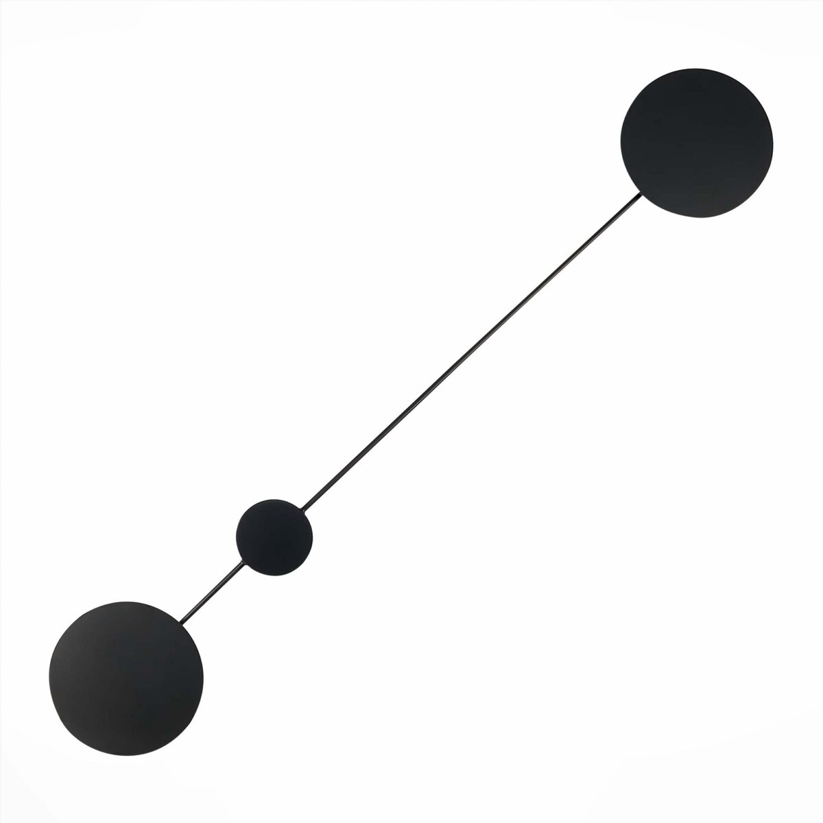 SL6006.401.02 Светильник настенный ST-Luce Черный/Черный LED 2*5W 3000K ТОНДО — изображение 2