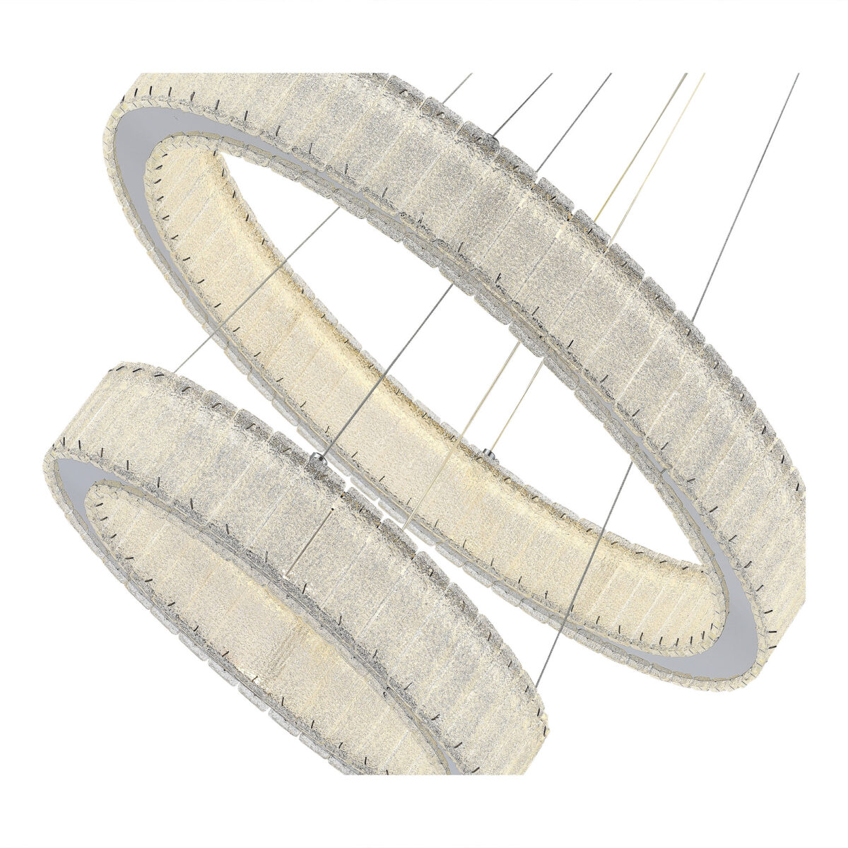 SL6008.103.02 Люстра подвесная ST-Luce Хром/Хром LED 2*50W 3000K ЛАТОЦЦО — изображение 3