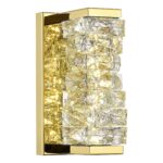 SL6010.201.08 Бра ST-Luce Золотистый/Прозрачный LED 1*8W ЭСПИРА