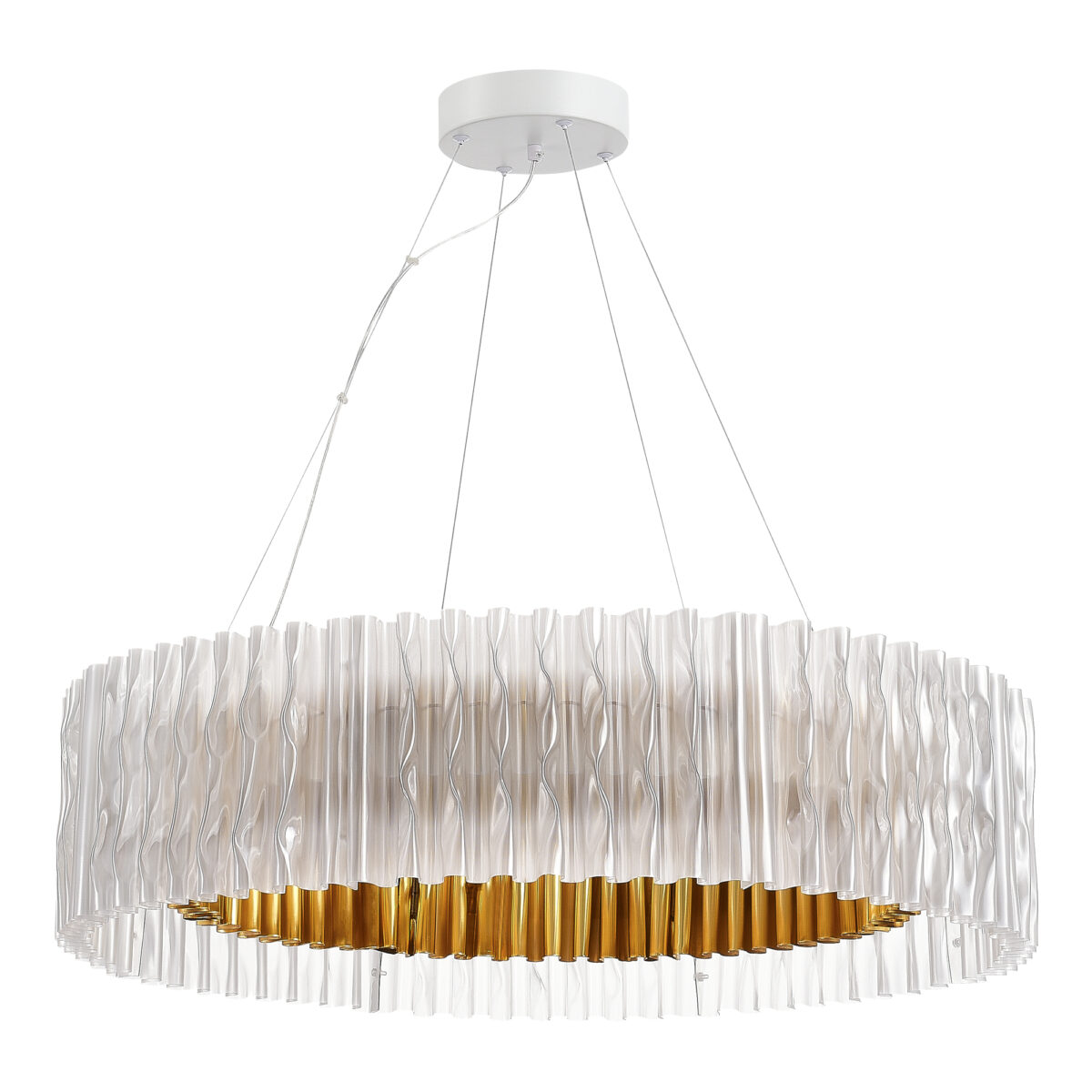 SL6012.213.01 Светильник подвесной ST-Luce Золотистый/Прозрачный LED 1*87W 3000K НАЗАРЕ — изображение 2