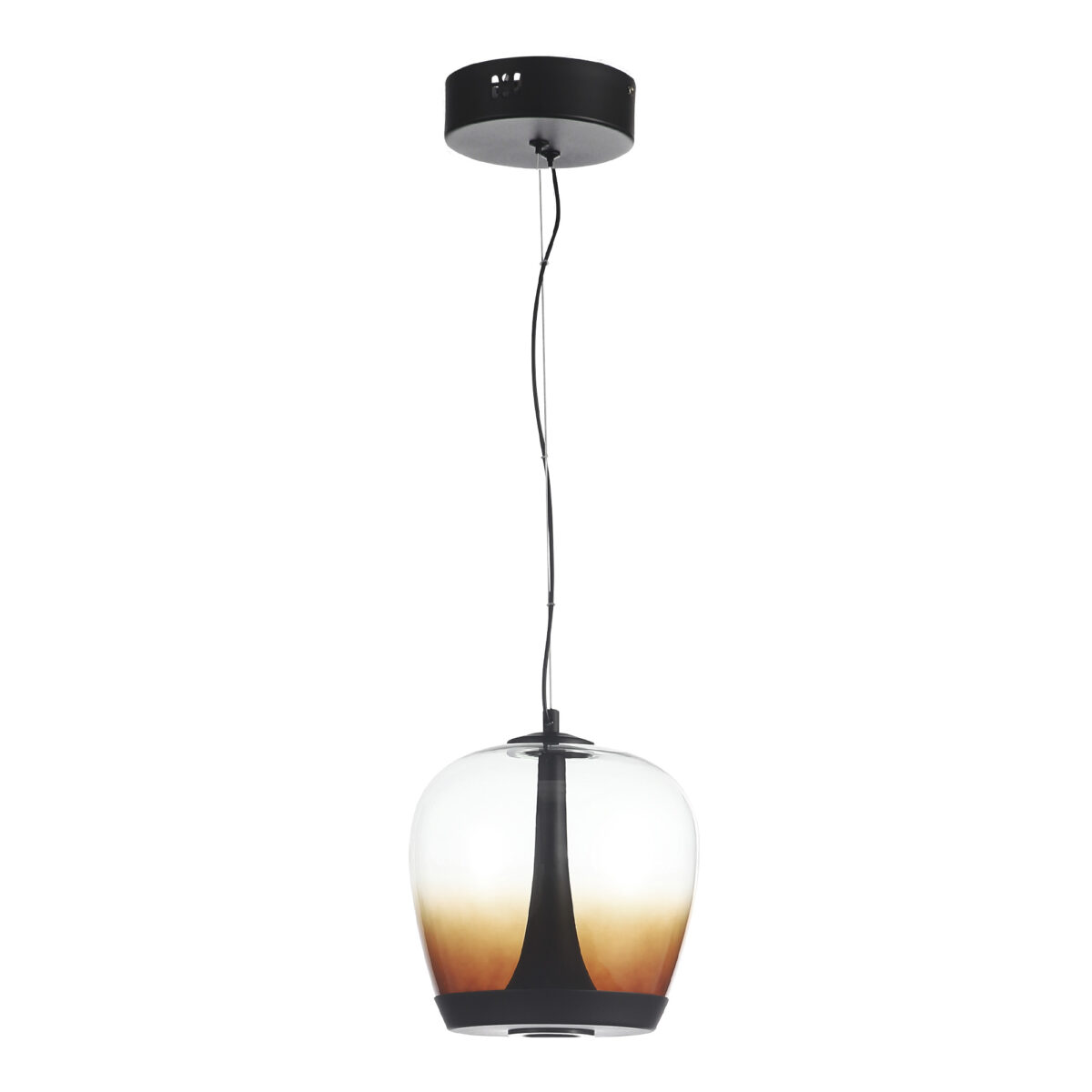 SL6014.413.01 Светильник подвесной ST-Luce Черный/Коричневый, Черный LED 1*17W 3000K РИПЛ — изображение 2