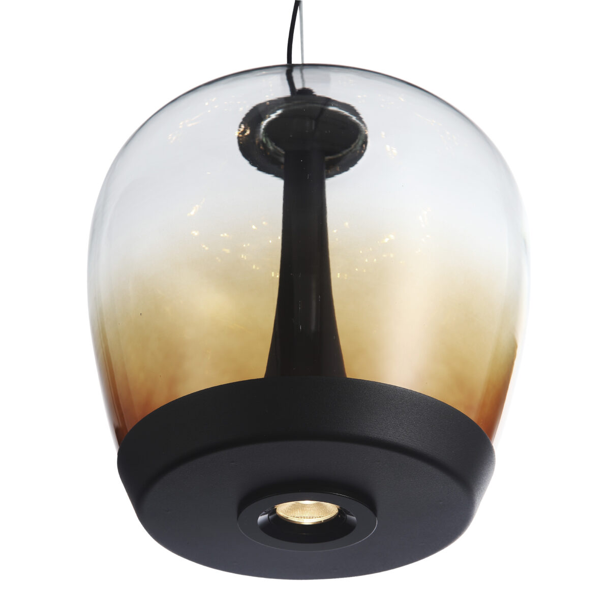 SL6014.413.01 Светильник подвесной ST-Luce Черный/Коричневый, Черный LED 1*17W 3000K РИПЛ — изображение 3