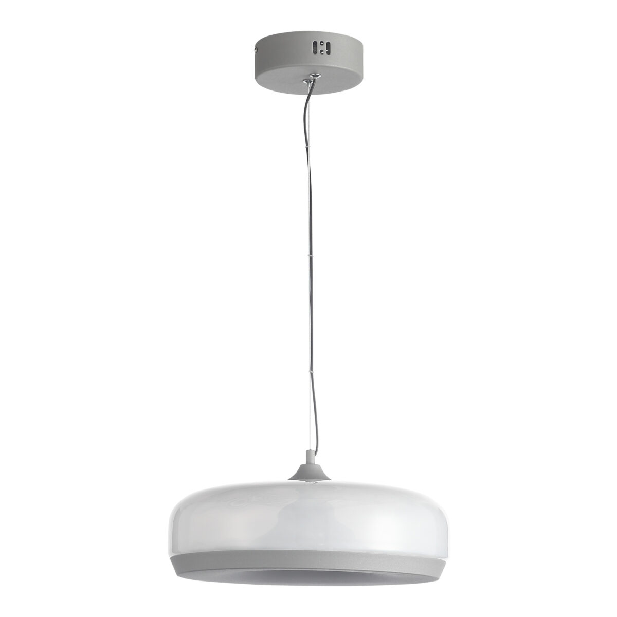 SL6014.503.01 Светильник подвесной ST-Luce Серый/Молочный LED 1*42W 3000K РИПЛ — изображение 2