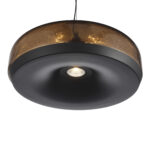 SL6014.603.01 Светильник подвесной ST-Luce Черный/Коричневый, с пузырьками LED 1*42W 3000K РИПЛ — изображение 5