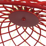 SL6016.603.01 Светильник подвесной ST-Luce Красный/Красный LED 1*20W 3000K БАУНД — изображение 4