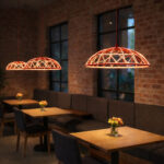 SL6016.603.01 Светильник подвесной ST-Luce Красный/Красный LED 1*20W 3000K БАУНД — изображение 9