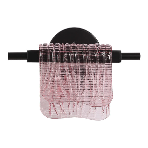 SL6021.401.06 Светильник настенный ST-Luce черный/розовый LED 1*6W 3000K ВУАЛЬ