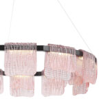 SL6021.403.66 Светильник подвесной ST-Luce черный/розовый LED 1*66W 3000K ВУАЛЬ — изображение 5