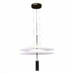 в наличии SL6101.403.01 Люстра подвесная ST-Luce Черный/Белый LED 1*15W 3000K ИСОЛА - купить в интернет-магазине Светильники Торг