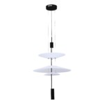 в наличии SL6101.413.01 Люстра подвесная ST-Luce Черный/Белый LED 1*15W 3000K ИСОЛА - купить в интернет-магазине Светильники Торг