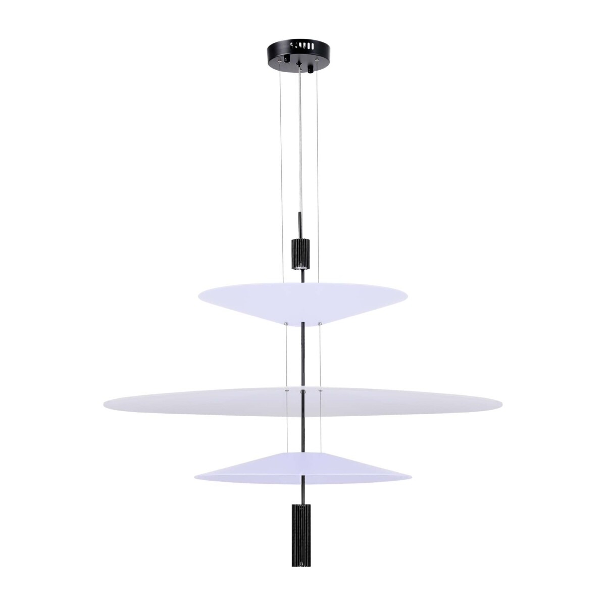 в наличии SL6101.423.01 Люстра подвесная ST-Luce Черный/Белый LED 1*15W 3000K ИСОЛА - купить в интернет-магазине Светильники Торг