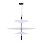 в наличии SL6101.423.01 Люстра подвесная ST-Luce Черный/Белый LED 1*15W 3000K ИСОЛА - купить в интернет-магазине Светильники Торг