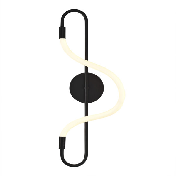 SL6102.401.10 Светильник настенный ST-Luce Черный/Белый LED 1*10W 3000K САГРАТО