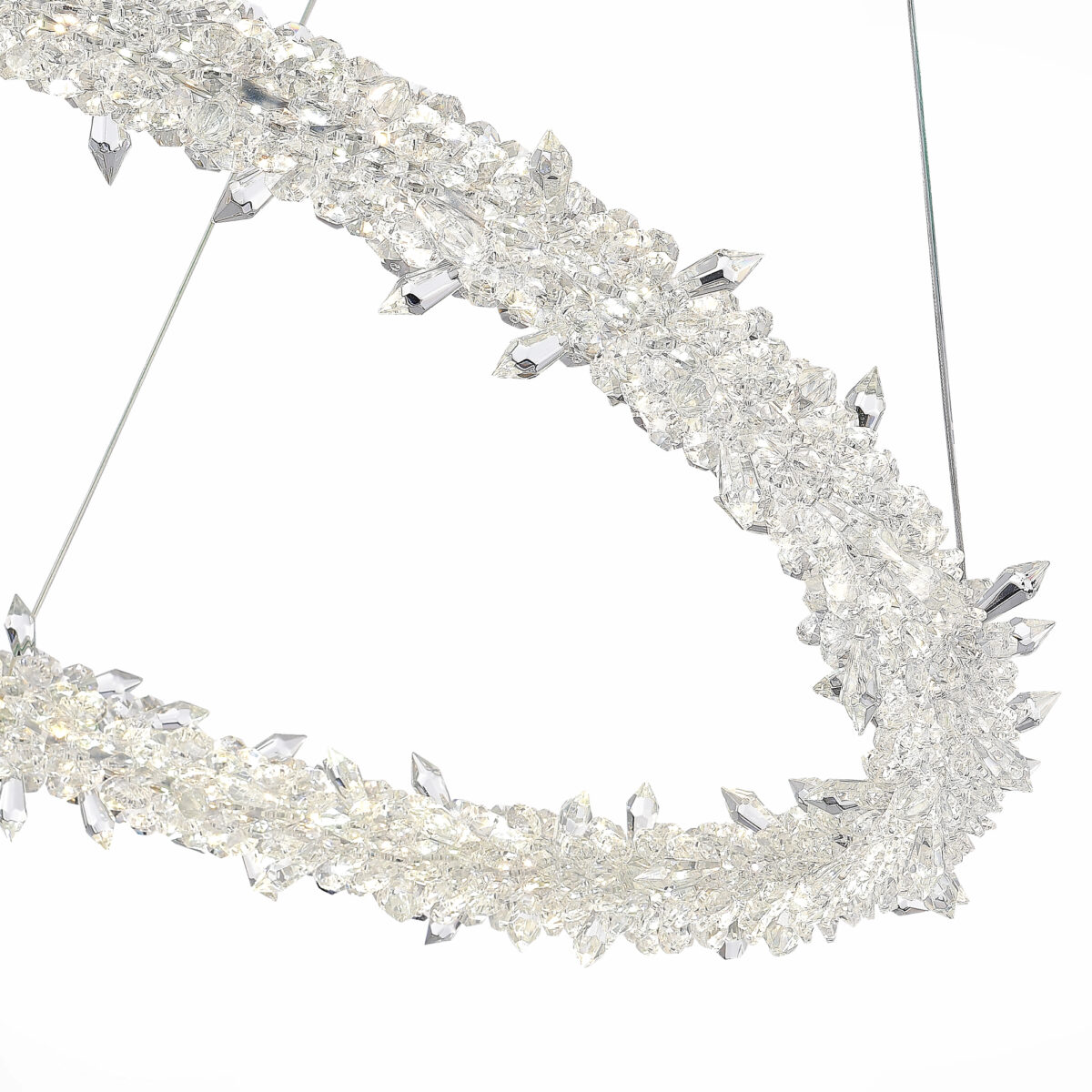 SL6105.203.01 Люстра подвесная ST-Luce Золотистый/Прозрачный LED 1*58W 3000 - 6500K ЛУККЕРО — изображение 5