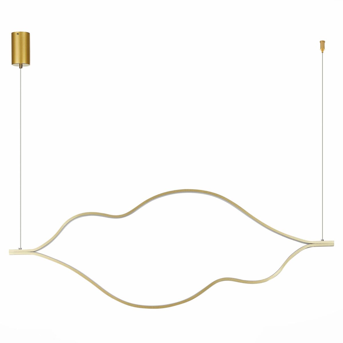 SL6106.203.45 Светильник подвесной ST-Luce Золотистый/Белый LED 1*45W 4000K КОРТИЛЕ — изображение 2