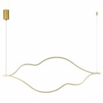 SL6106.203.45 Светильник подвесной ST-Luce Золотистый/Белый LED 1*45W 4000K КОРТИЛЕ — изображение 2
