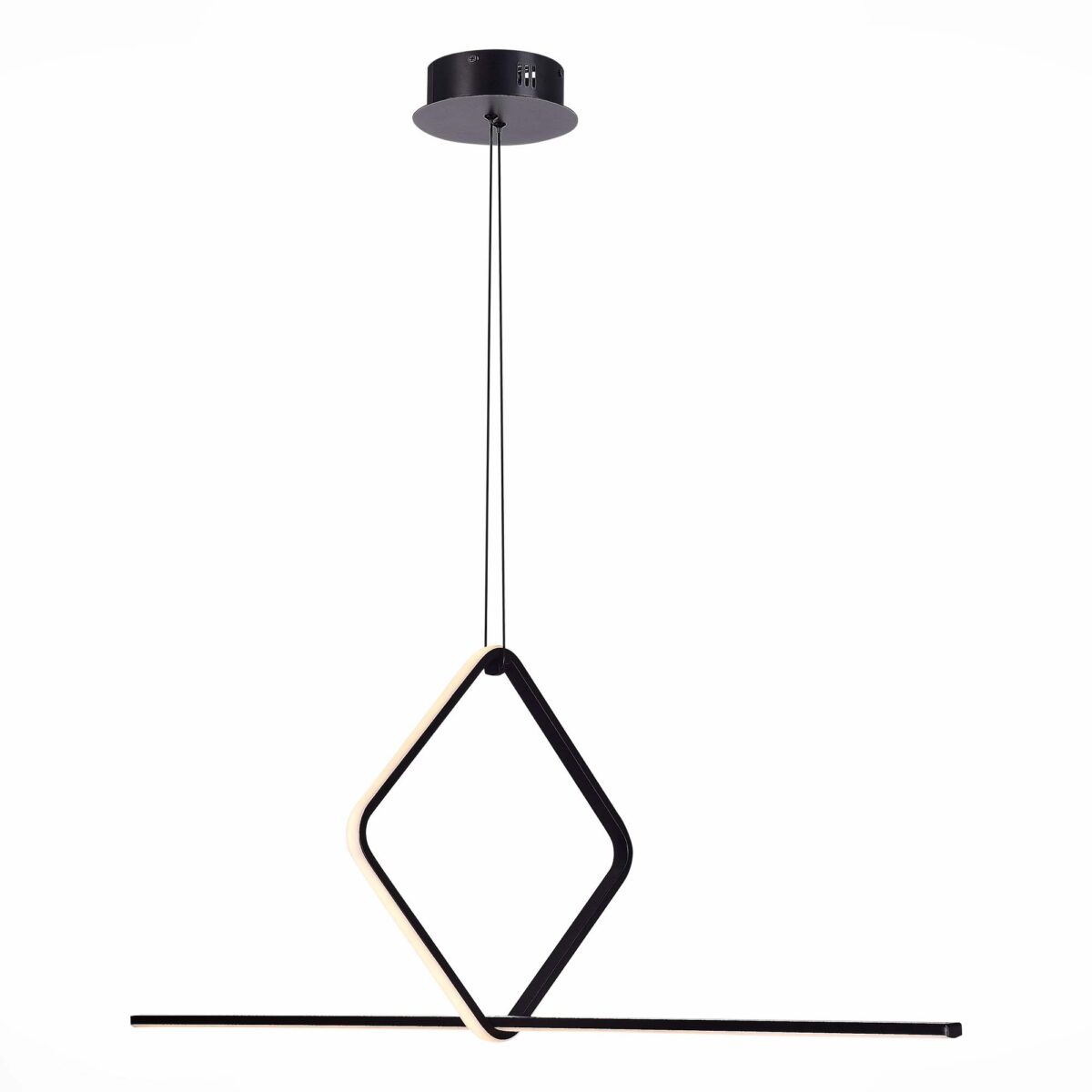 SL6113.423.01 Светильник подвесной ST-Luce Черный LED 1*35W 3000K ГАЙА — изображение 1